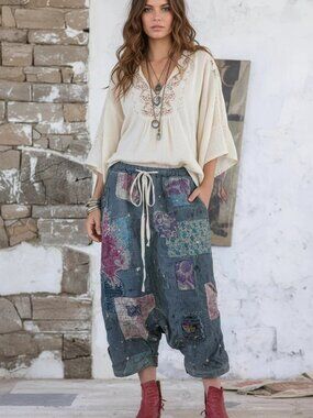 Magnolia Pearl Linen Frankie Denims